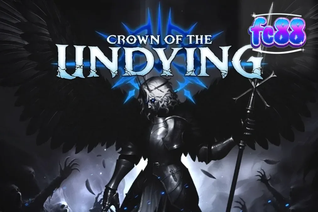 Giao diện trò chơi Crown of the Undying với phong cách giả tưởng đen tối